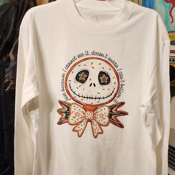 Christmas Cookie Jack NBC NWT Graphic Tee - Picture 1 of 1